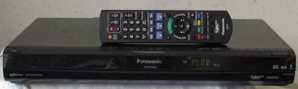 DVD-Festplattenrecorder Panasonic DMR-EH635 mit Fernbedienung und Anleitung